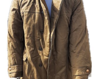 soviet quilted jacket mens