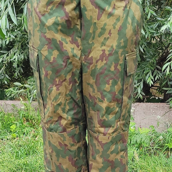 Vintage rare camouflage pants 93 Flora army 1990 first issue
