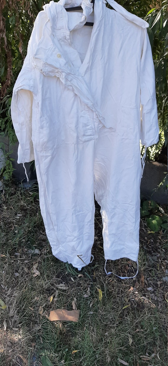 Military Overalls White Camouflage Suit For Soviet