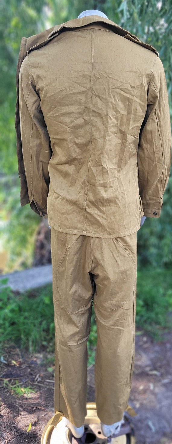 Soviet military uniform AFGAN jacket with pocket … - image 9