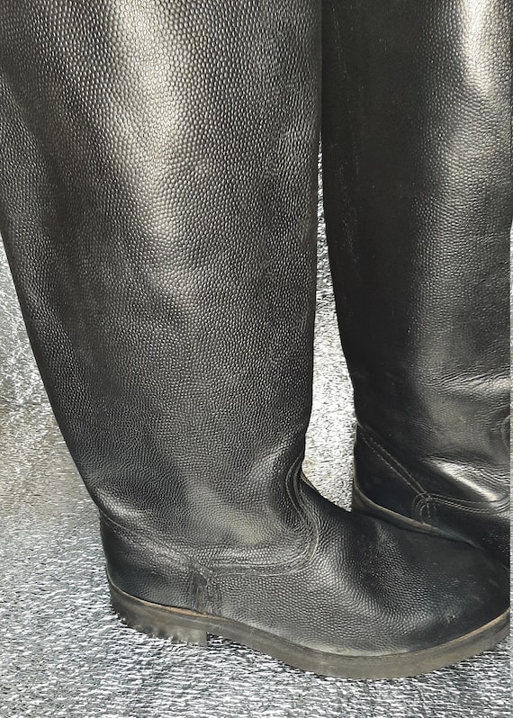 Soviet yuft boots officers USSR - Gem