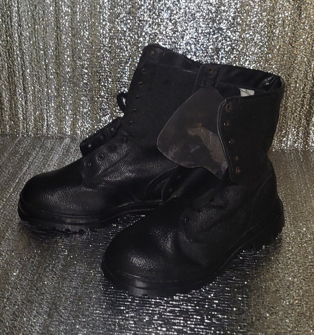 Vintage Military Winter Boots With Laces Army Ukraine Etsy