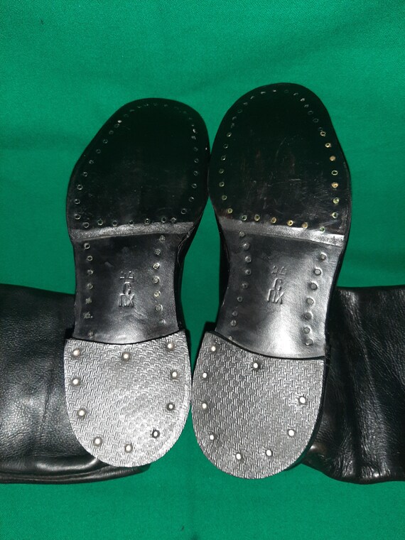 Soviet Army Military Officer Yuft Boots USSR - Gem