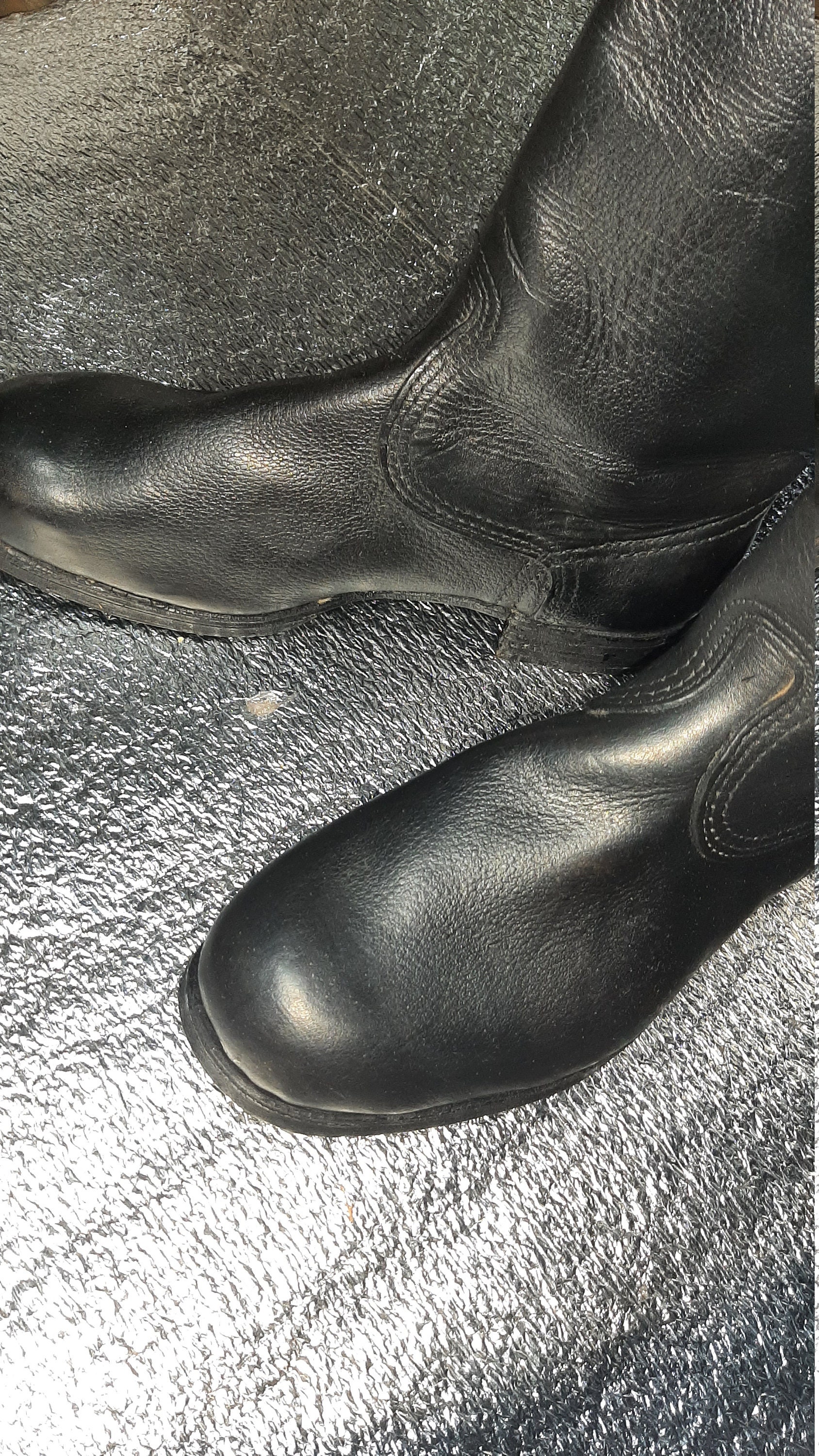 Soviet Military Leather Boots Officers USSR | Etsy