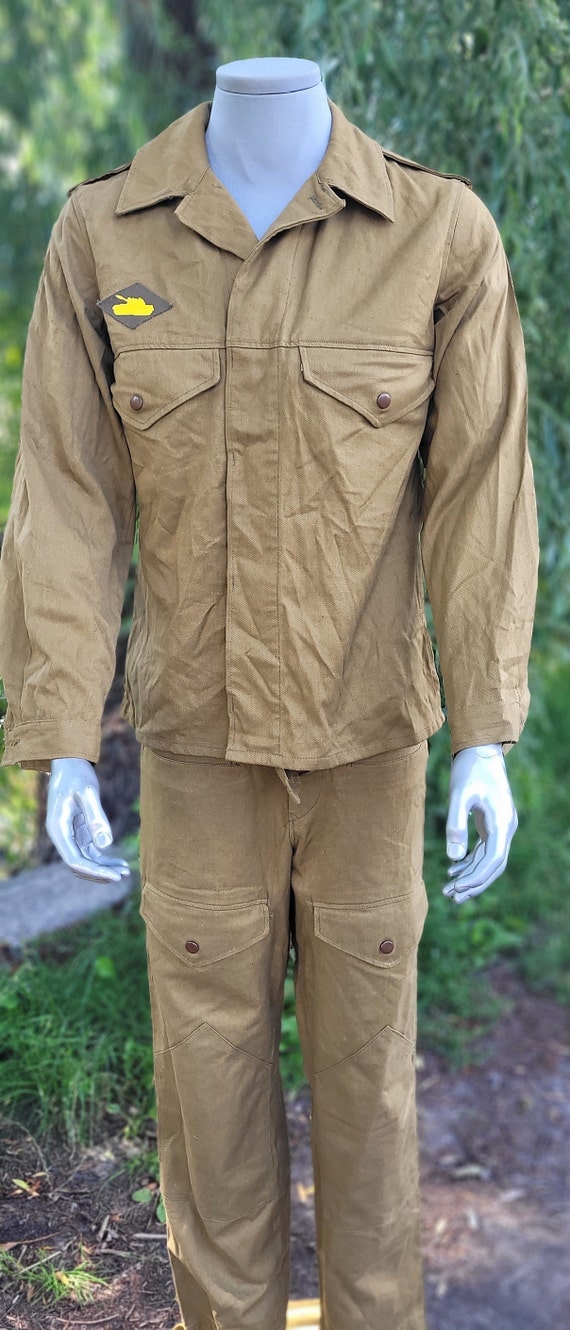 Soviet military uniform AFGAN jacket with pocket … - image 3