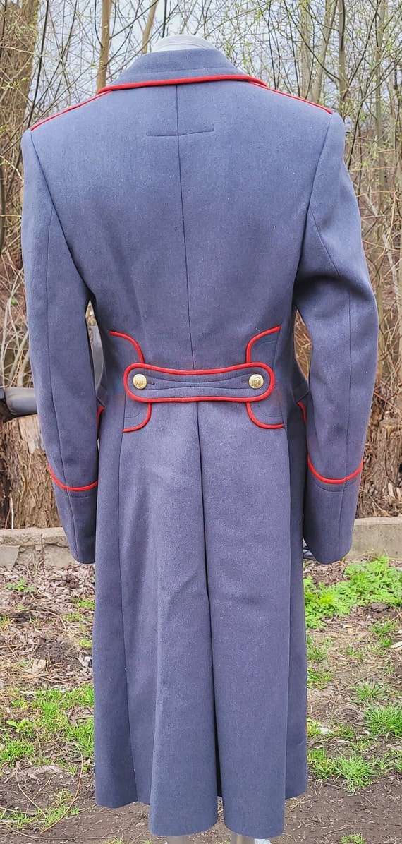 Rare Military Woolen Coat With Shoulder Straps General