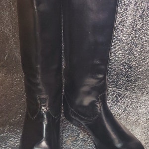 Militär-Leder-Chrom-Stiefel Rote Armee UdSSR