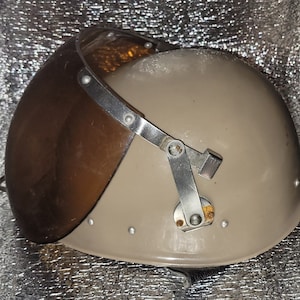 Vintage rare military protective helmet fireman 1970s USSR