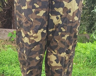 Vintage military camouflage pants army 1990s