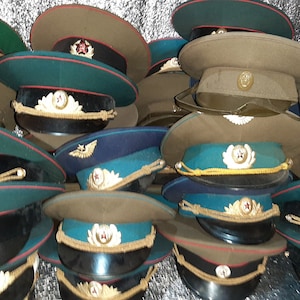 Vintage cap Soviets Military officers USSR army