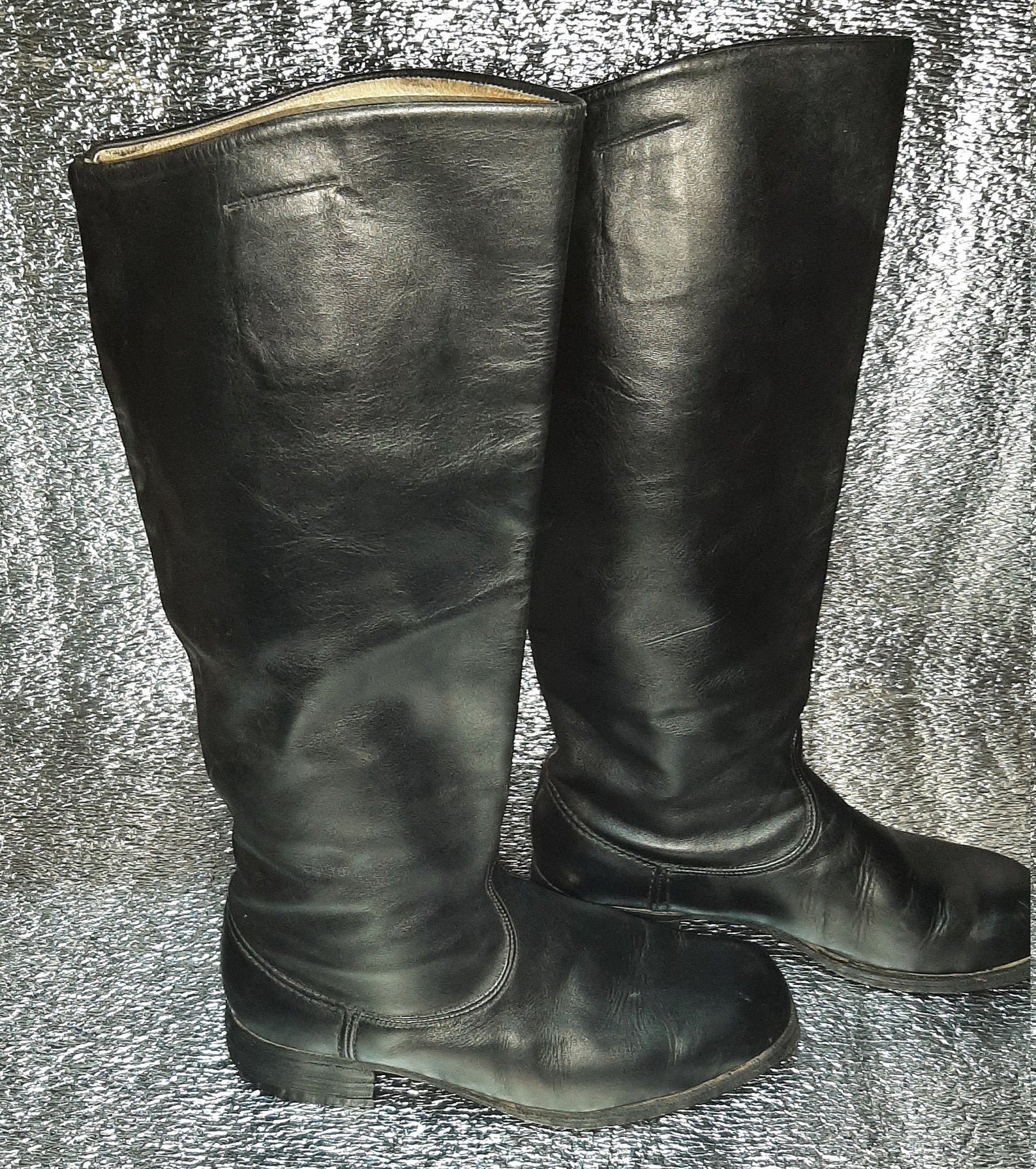Military chrome boots Soviet army USSR | Etsy