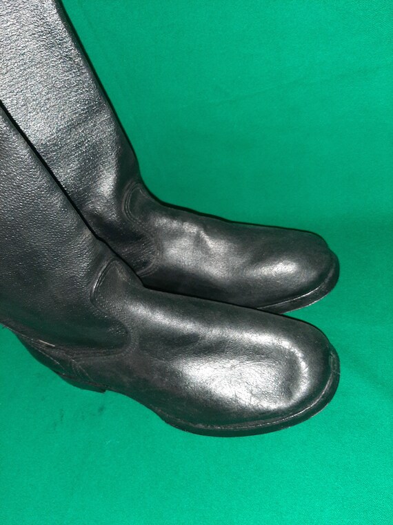 Soviet Army Soldier Kersey Kirza Boots USSR - image 3