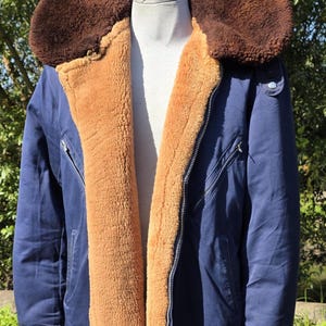 Military winter jacket USSR Air Force