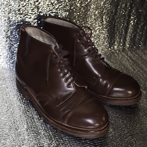 Military leather boots army USSR