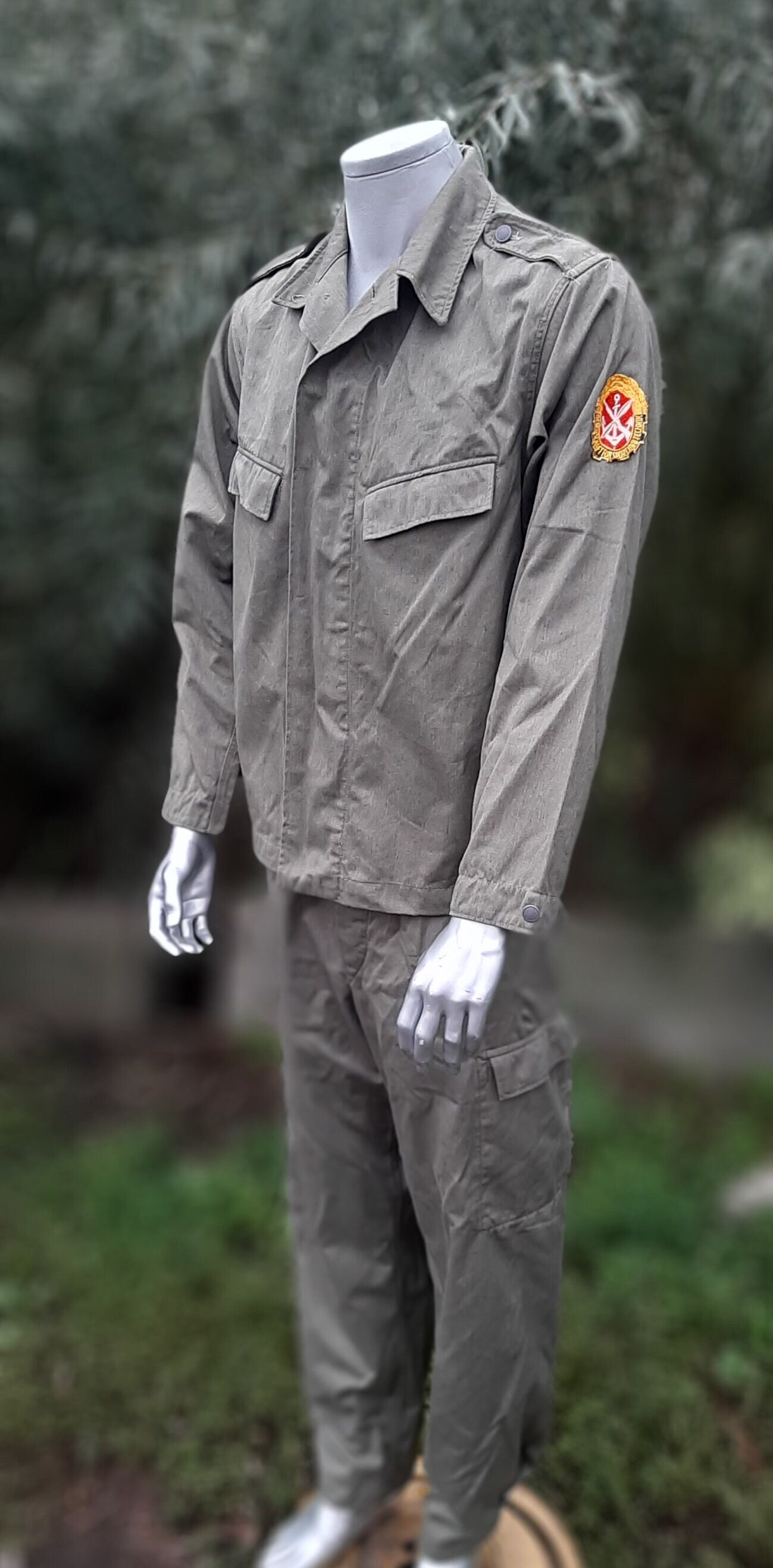 Vintage German navy sailor shirt middy naval maritime
