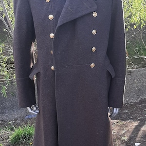 Soviet Military Winter Wool Pilot Coat USSR Air Force - Etsy