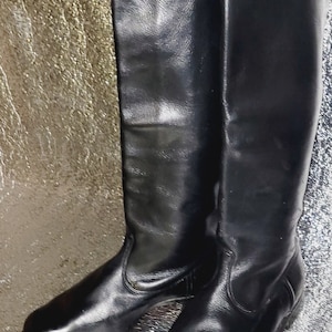 Vintage militärische Chromstiefel Rote Armee UdSSR