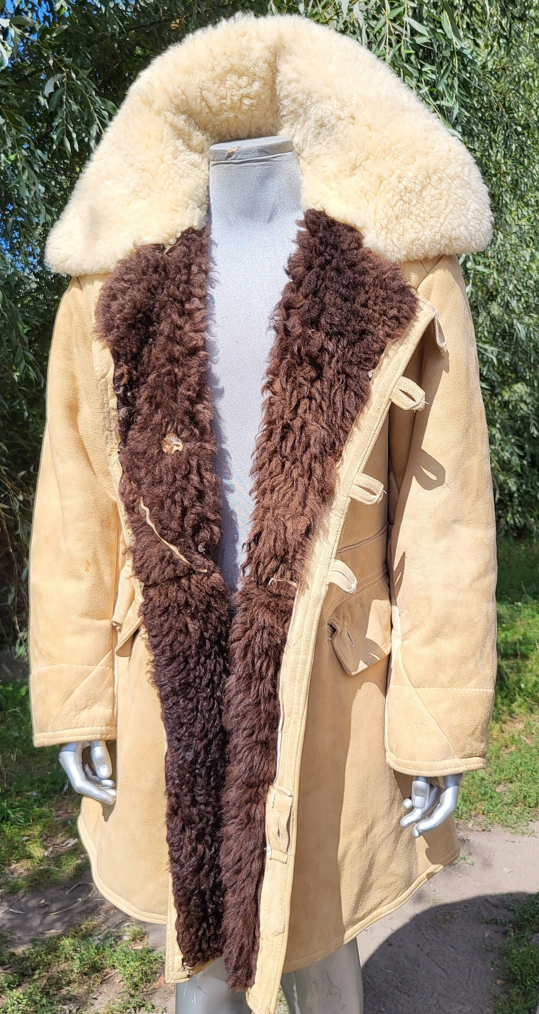 Winter Military Fur Coat Northern Military USSR - Etsy