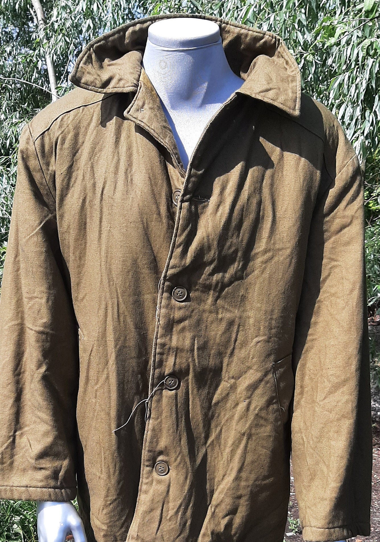 Soviet military jacket FUFAIKA winter warm jacket Telogreika USSR