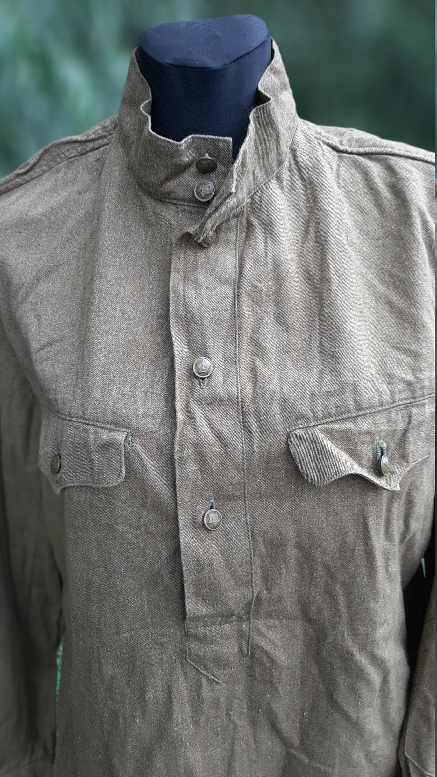 Soviet Russian Military Army Soldier's Blouse Tunic Etsy UK