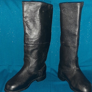 Vintage military boots red army USSR