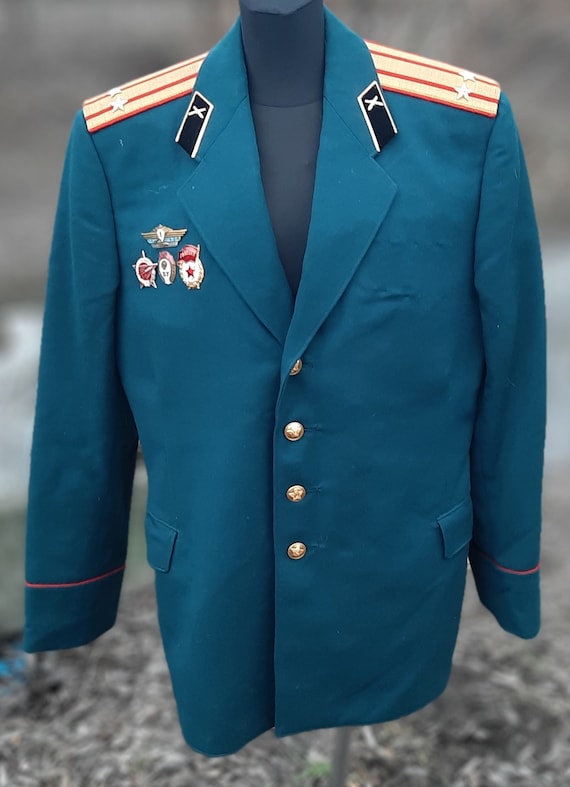 Yahoo!オークション - ソ連軍 ロシア軍 KGB 国境軍 将校用 礼服