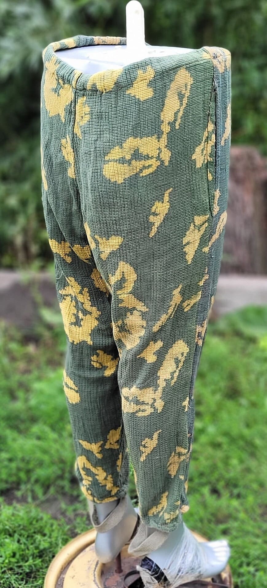 小物 Y's camo dyeing fringe design stole 小物 Y's camo dyeing fringe design stole Y's See-through Fringe