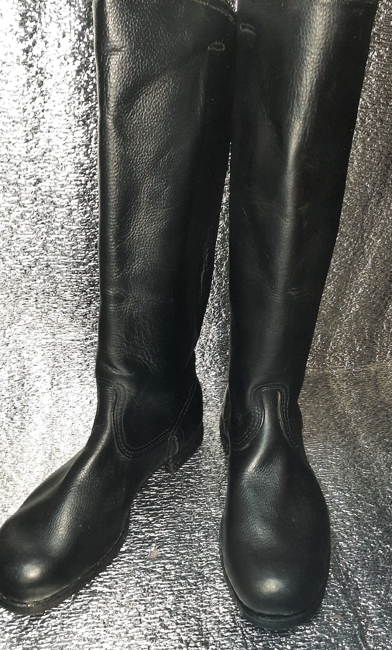 Soviet Military Leather Boots Officers USSR | Etsy