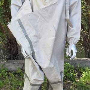 Vintage military uniform protective OZK rubberized L1 USSR