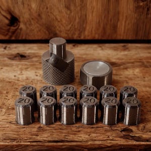 MFT Bench Dog Hole Plug Covers Magnetic 20mm or 3/4in