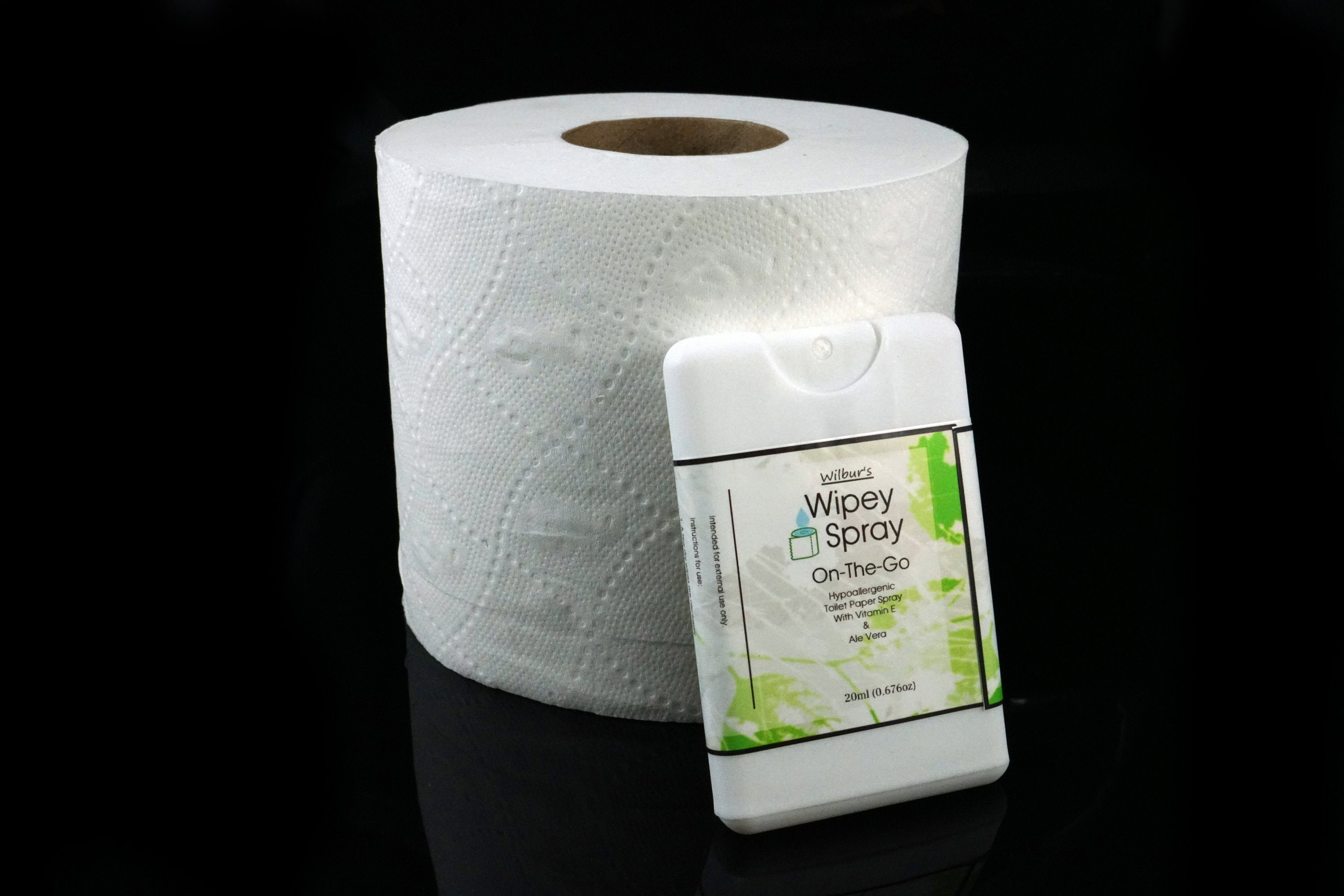Wilbur's Wipey Spray Toilet Paper Spray Replace Your Etsy