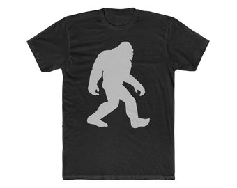 Sasquatch Bigfoot Squatch Yeti katoenen T-shirt met ronde hals voor heren