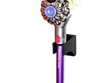 Soporte de pared minimalista compatible con aspiradoras Dyson V7, V8, V8+, etc.