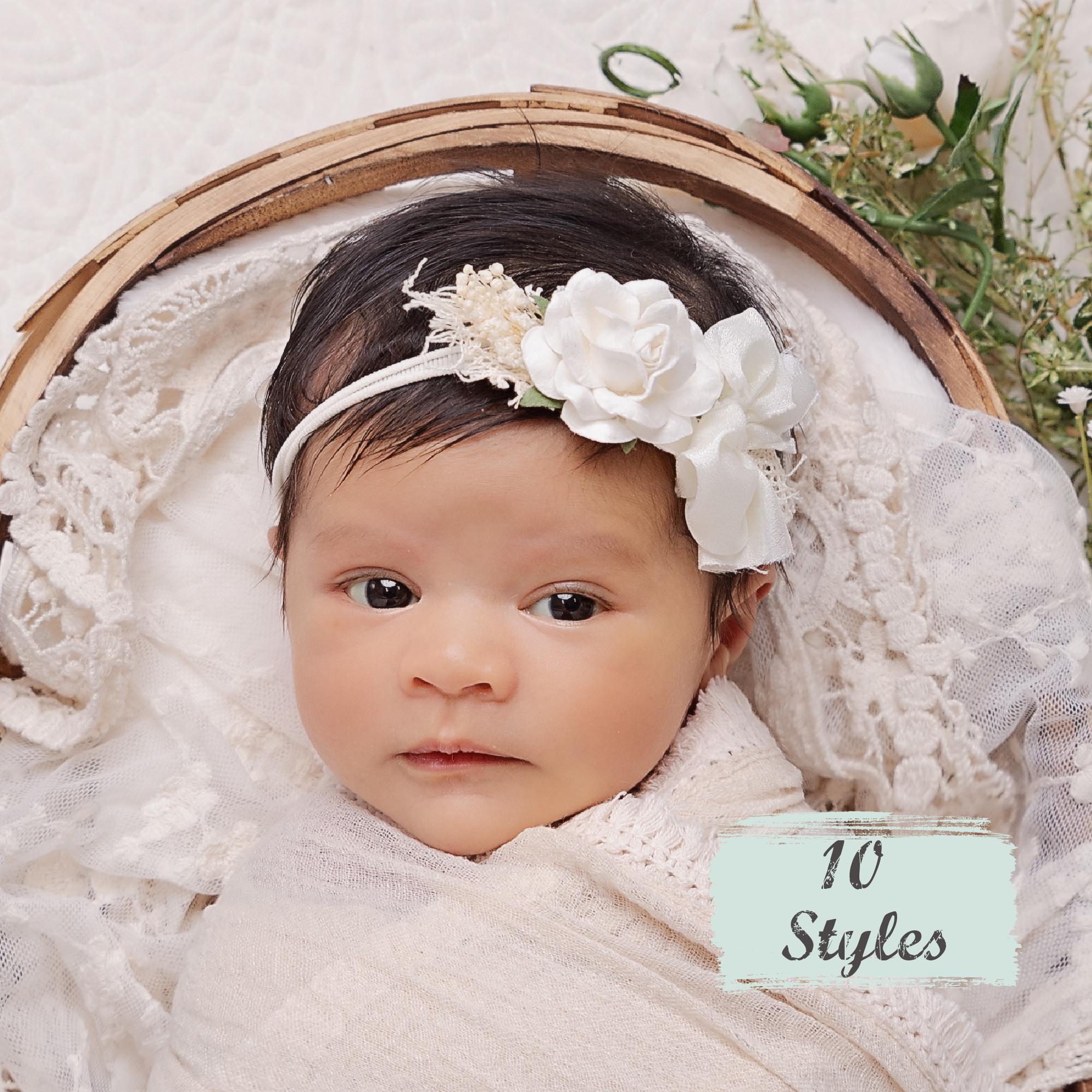 Diademas de flores niñas México