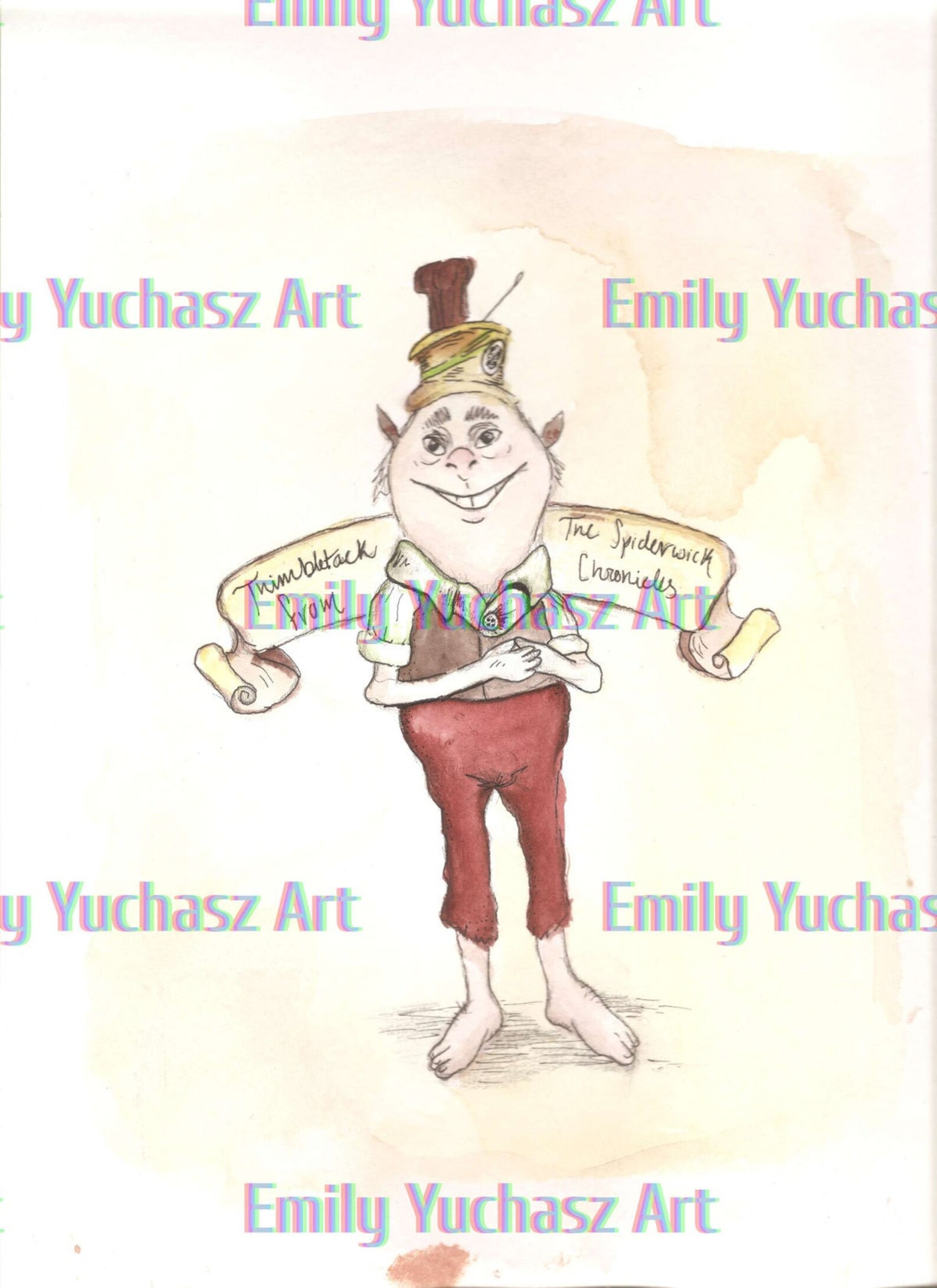 Spiderwick ChroniclesThimbletack 11x17 Art Print Etsy