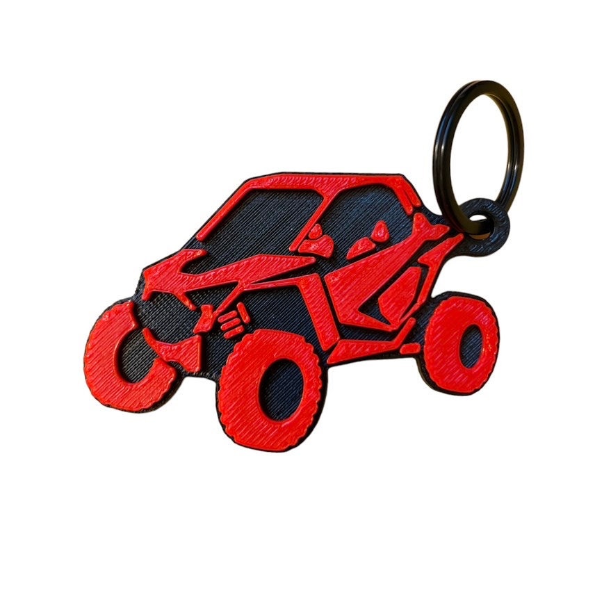 thumbnail image 2 of Polaris Snowmobile Blue Star Medallion Leather Keychain – Reproduction, 026 Style 2 of 3