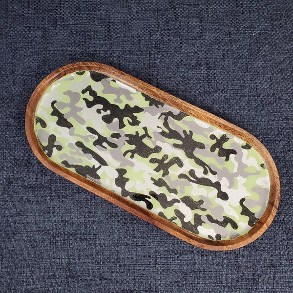 Wood Vanity Tray Etsy