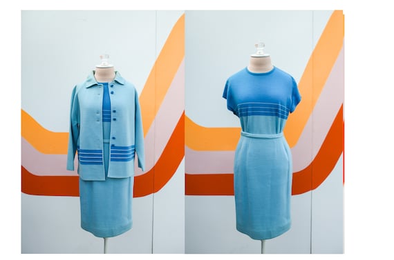 1960s Puccini Wool Skirt Suit Set