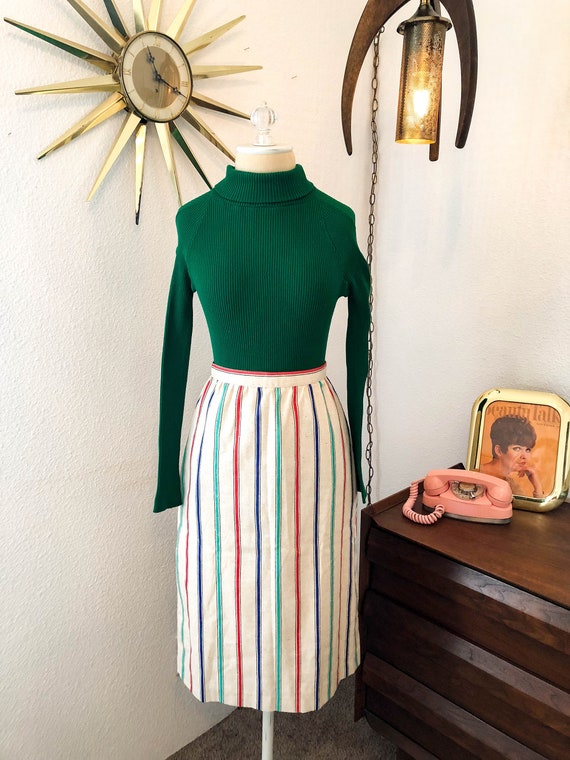 Vintage 50s/60s Striped Skirt