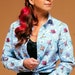 see more listings in the Women's floral blouse section