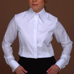 High collar shirt - Etsy 日本