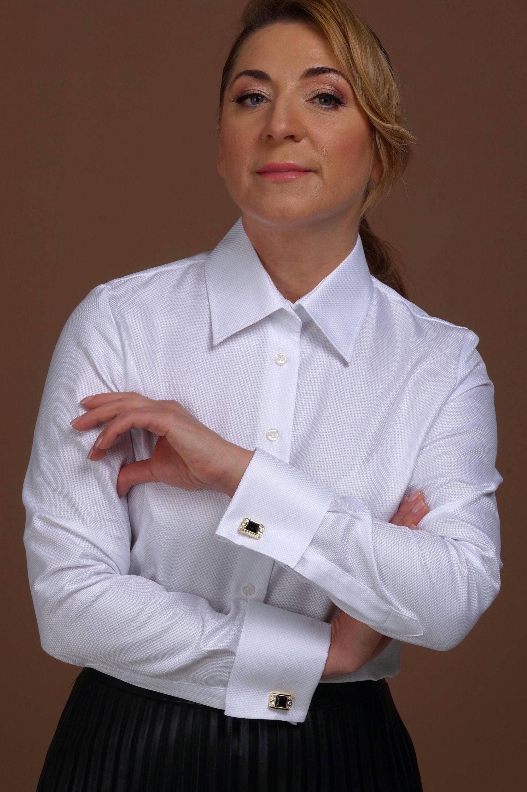 Cravatta In Pizzo Rosso Per Donna - Italia - Foto 7