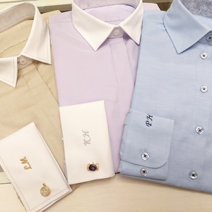 Personalize your shirt, monogram for your DaDonna Blouses shirt