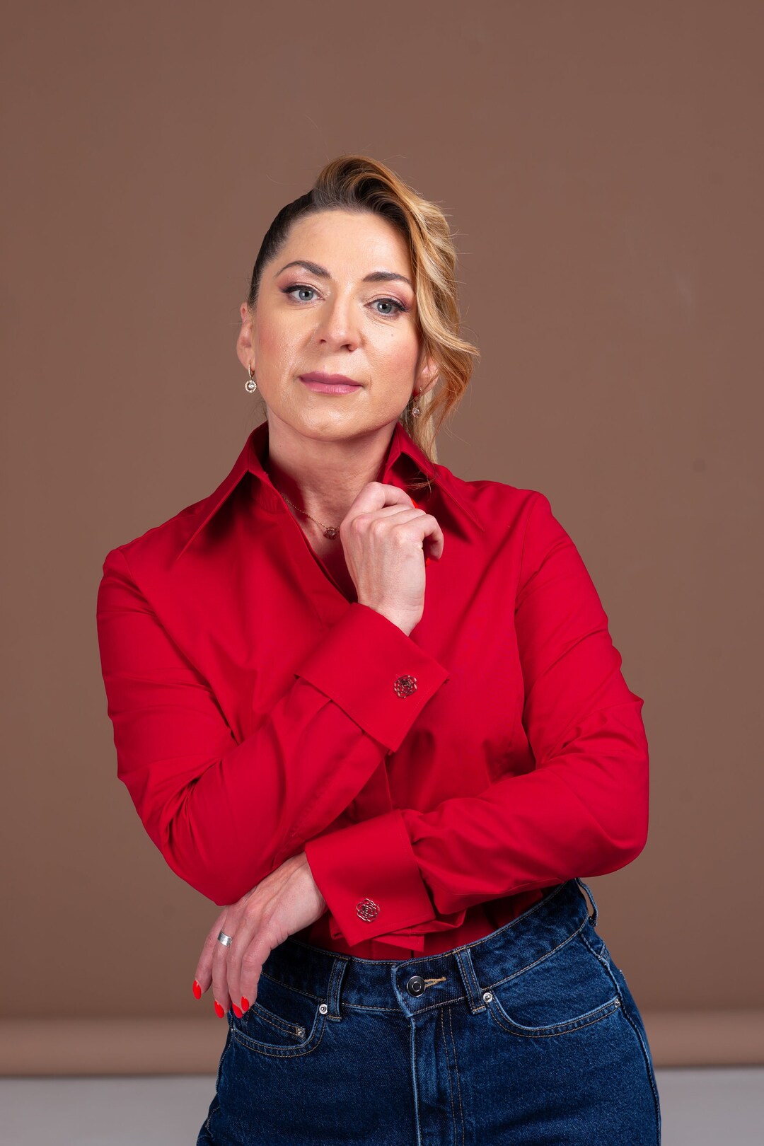Red Blouse