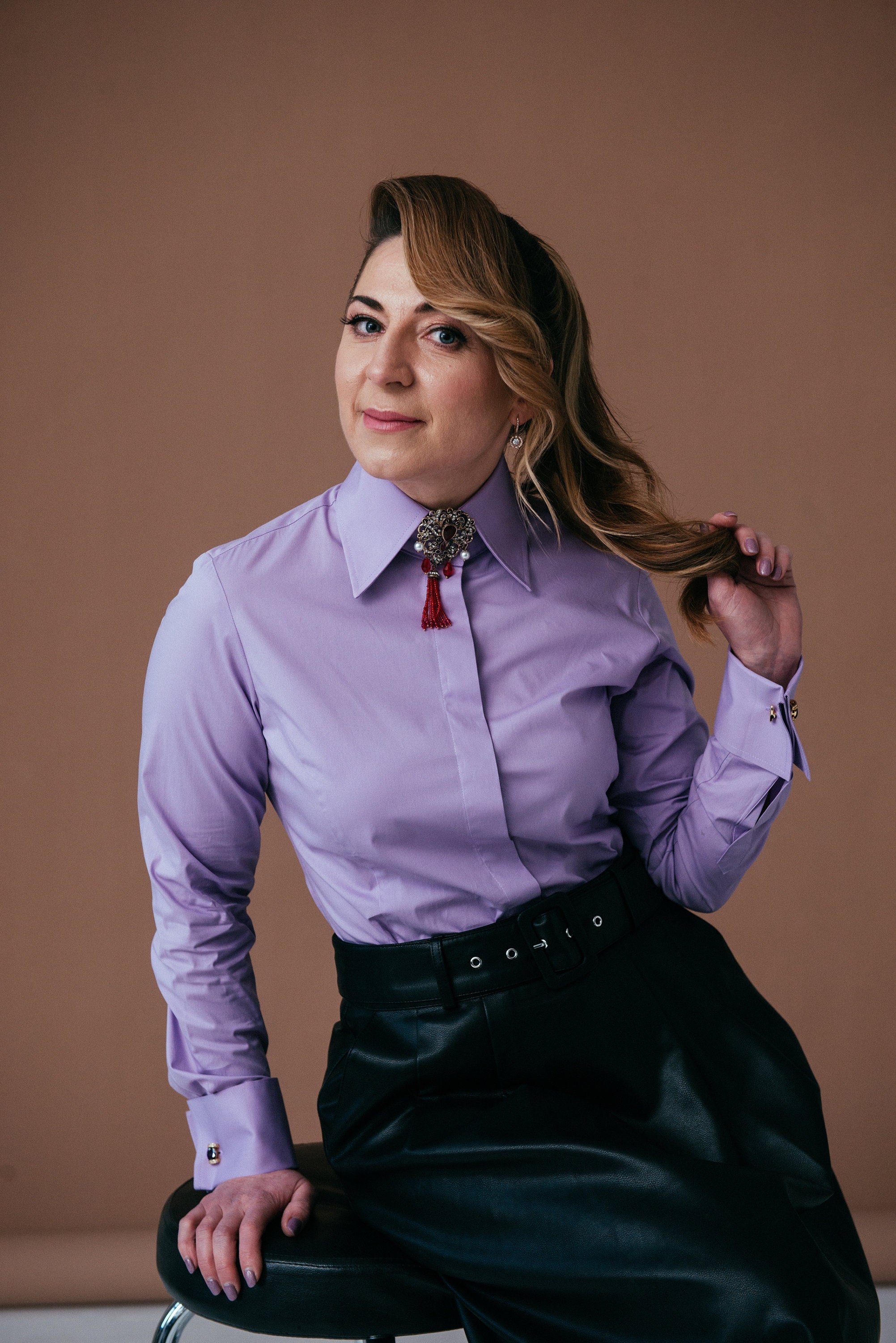 Lilac blouse Canada - Main Image