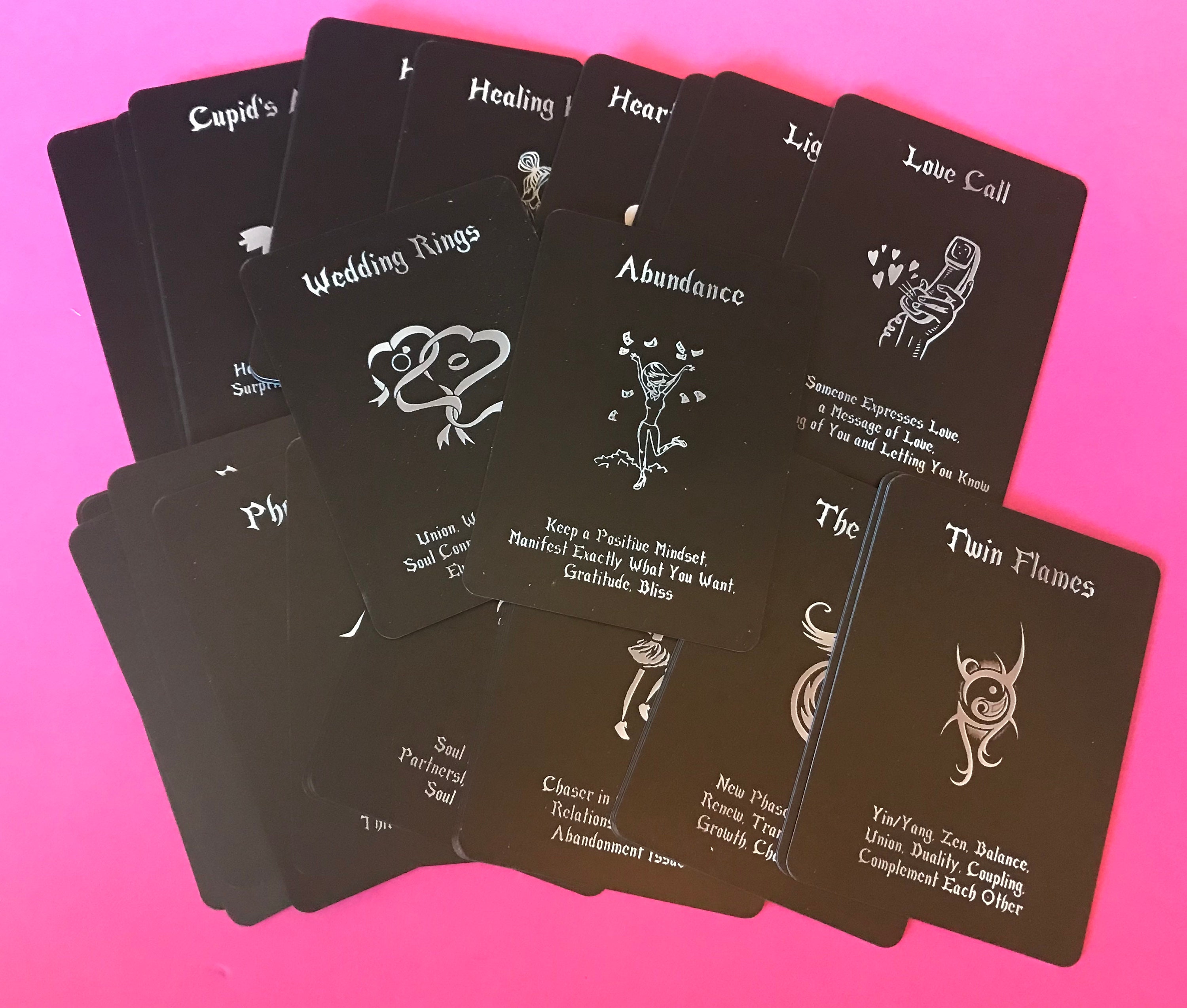 Love Oracle Card Deck 54 Cards Set Great for Art Projects Crafts and …