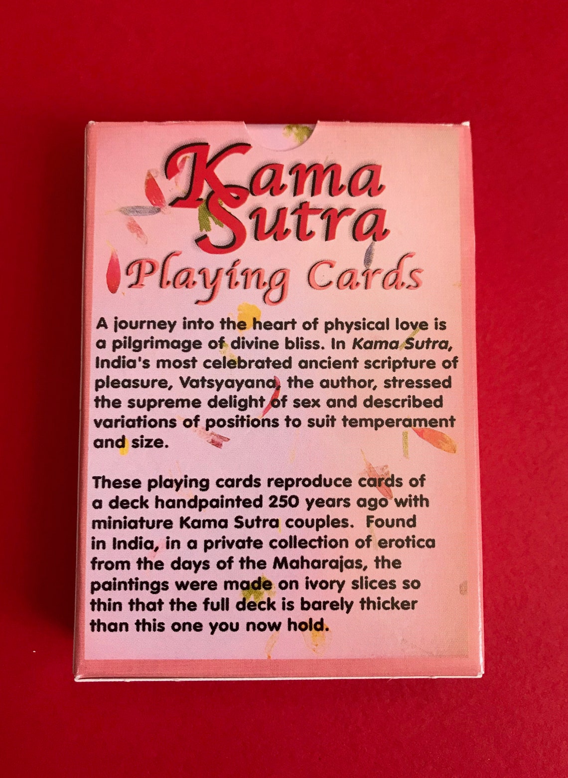 Kama Sutra Playing Cards Deck Great for Art Projects Crafts | Etsy