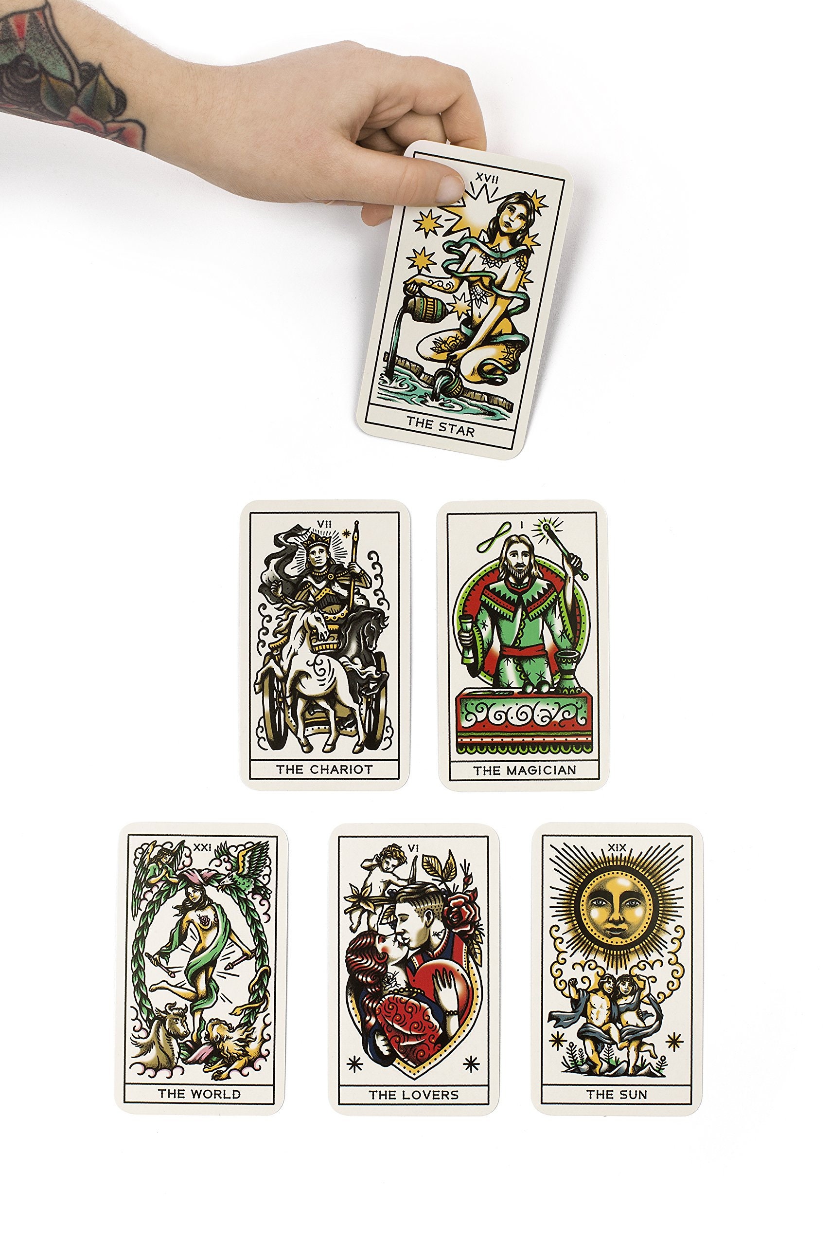 Authentic Set of the Tattoo Tarot Deck Ink & Intuition 78 - Etsy Finland