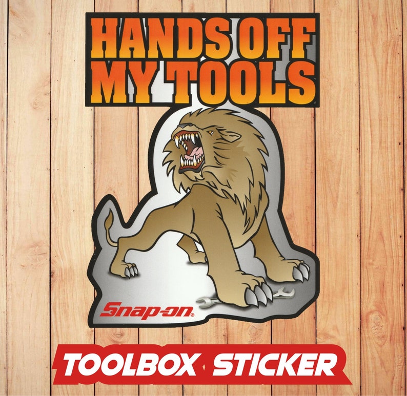 Snap on Tool Box Sticker Various Designs Etsy