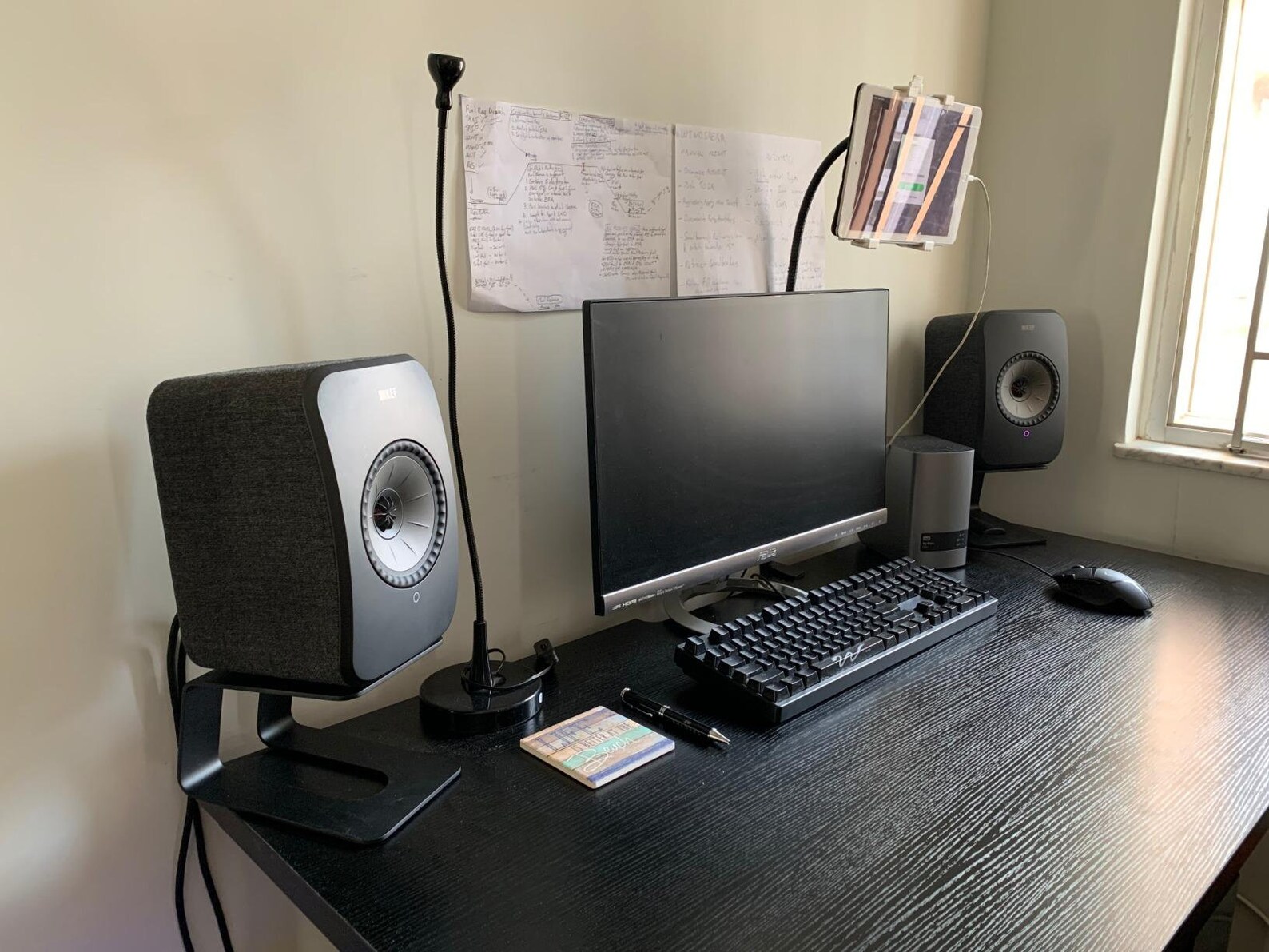 Metal Desktop Speaker Stands Pair Universal Desk Stand for Etsy